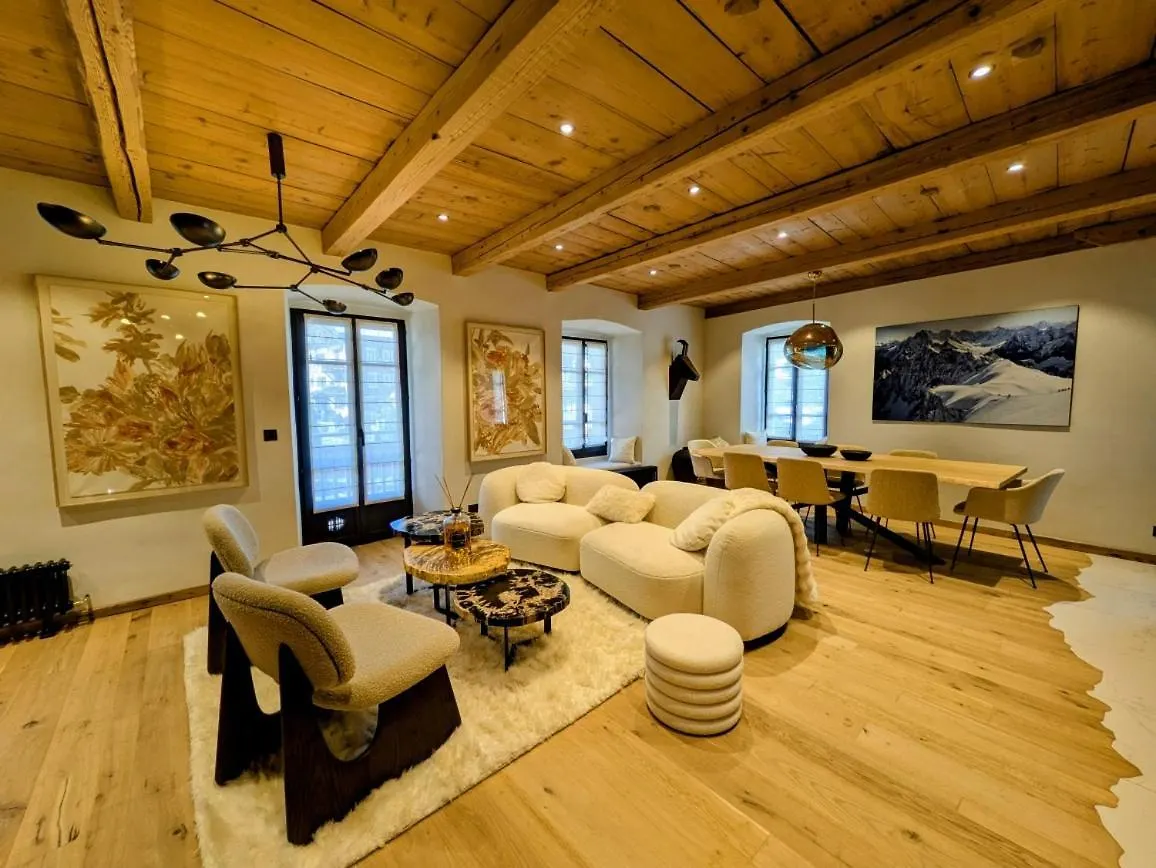 Apartmán Appartement Nuage, Luxe, Centre Village Megève