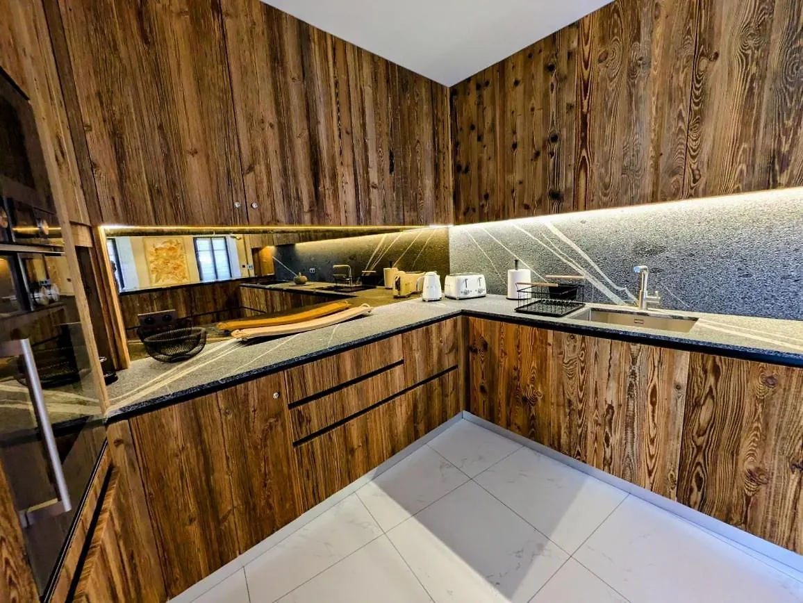 Appartement Nuage, Luxe, Centre Village Megève Apartmán
