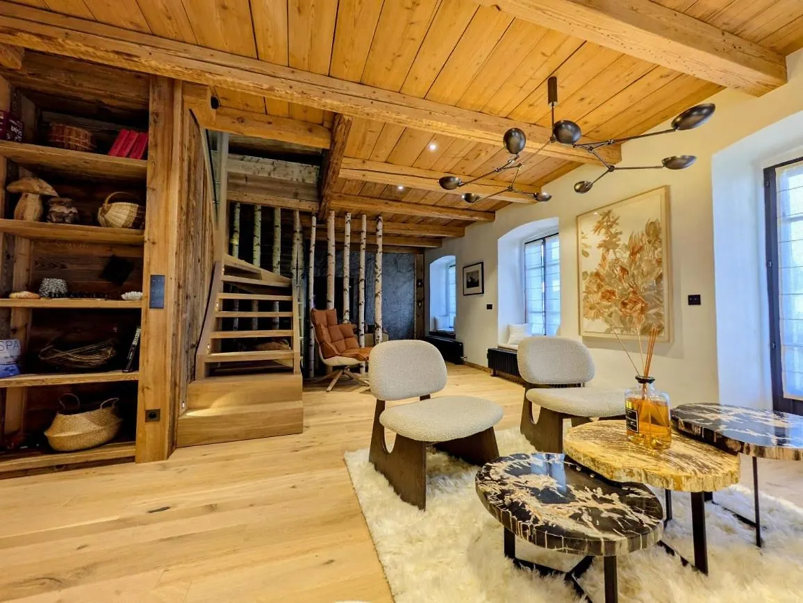 Appartement Nuage, Luxe, Centre Village Megève Francja